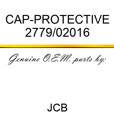 CAP-PROTECTIVE 2779/02016