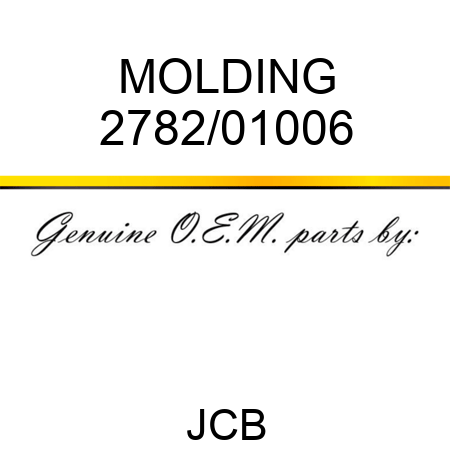 MOLDING 2782/01006