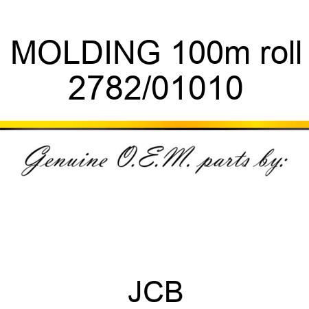 MOLDING 100m roll 2782/01010