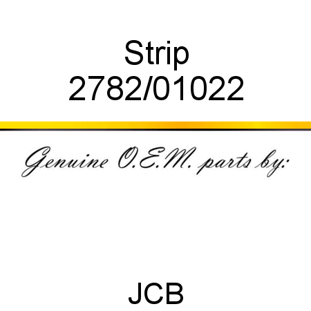 Strip 2782/01022