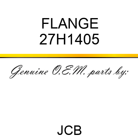 FLANGE 27H1405