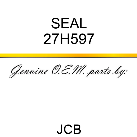SEAL 27H597