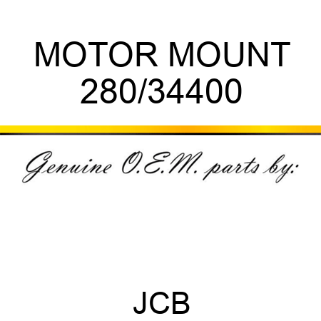MOTOR MOUNT 280/34400
