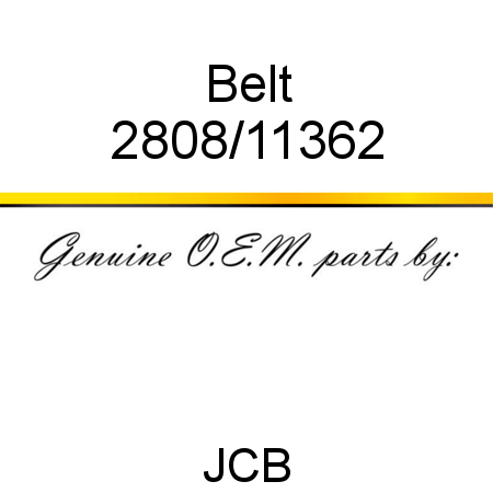 Belt 2808/11362