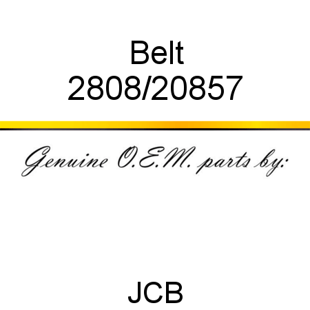 Belt 2808/20857