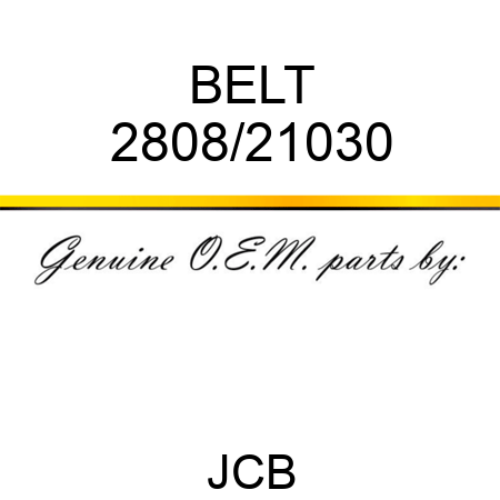BELT 2808/21030