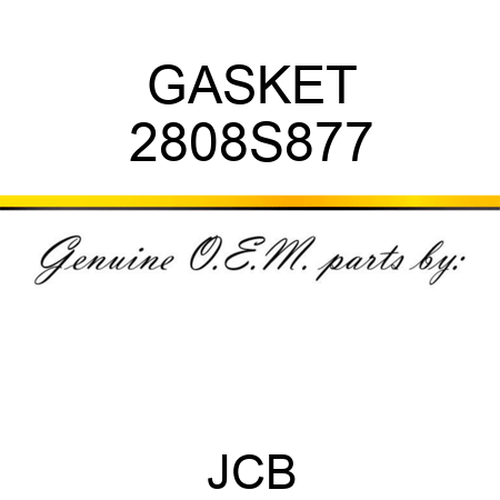 GASKET 2808S877