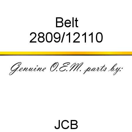 Belt 2809/12110