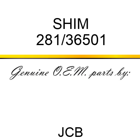 SHIM 281/36501