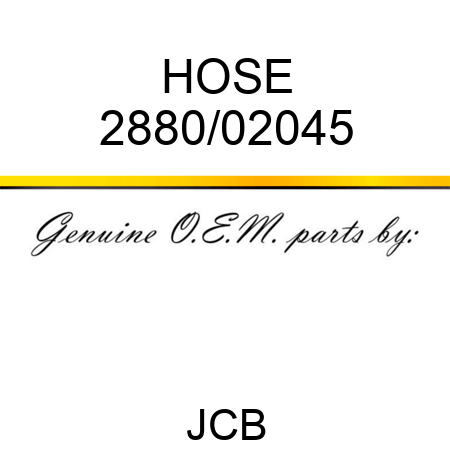 HOSE 2880/02045
