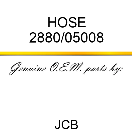 HOSE 2880/05008