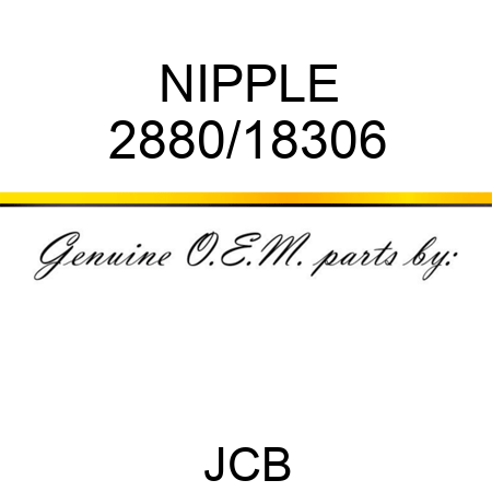 NIPPLE 2880/18306