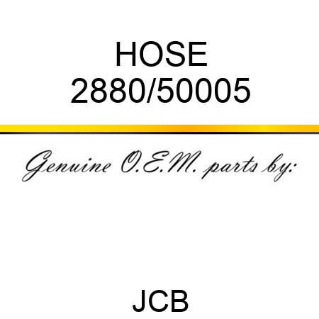 HOSE 2880/50005