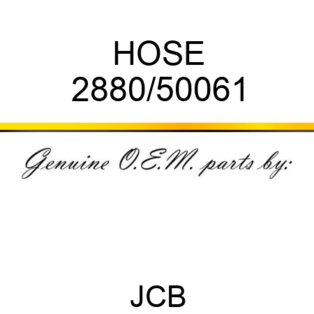HOSE 2880/50061