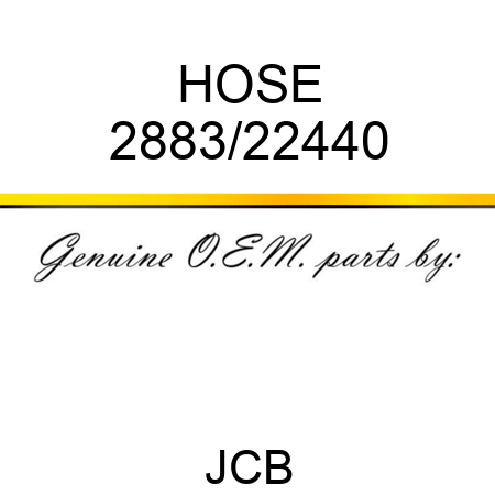 HOSE 2883/22440