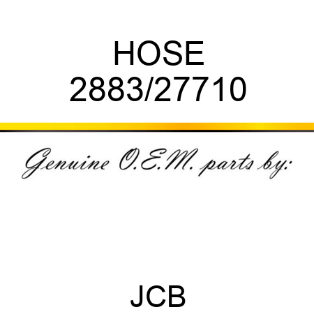 HOSE 2883/27710