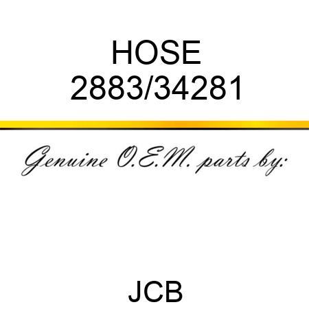 HOSE 2883/34281