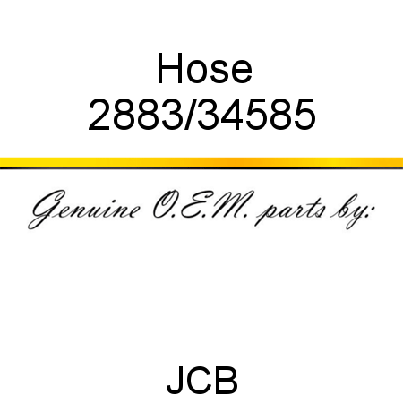 Hose 2883/34585