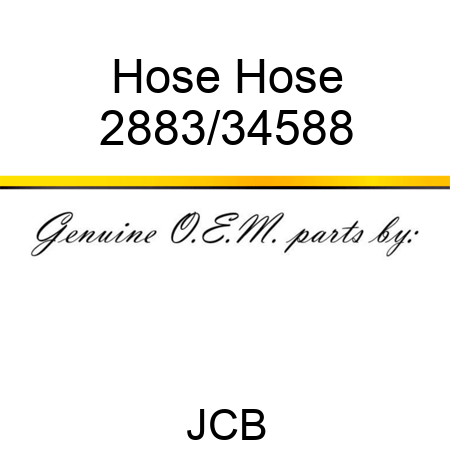 Hose Hose 2883/34588
