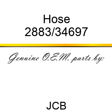 Hose 2883/34697