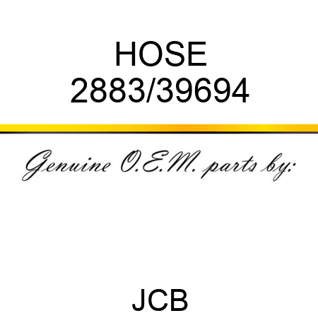 HOSE 2883/39694
