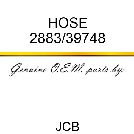 HOSE 2883/39748