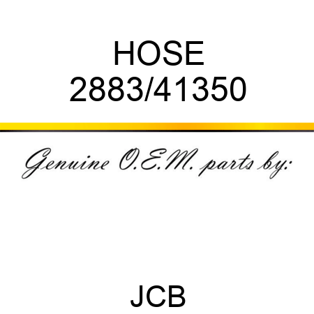 HOSE 2883/41350