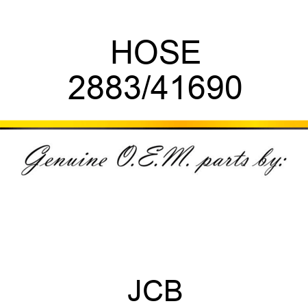HOSE 2883/41690