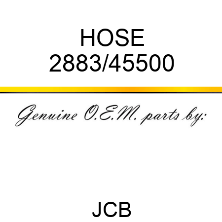 HOSE 2883/45500