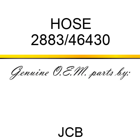 HOSE 2883/46430