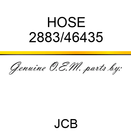 HOSE 2883/46435
