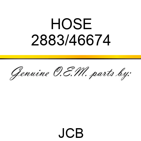 HOSE 2883/46674