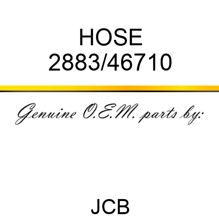 HOSE 2883/46710
