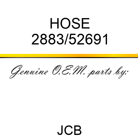 HOSE 2883/52691