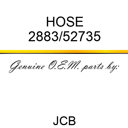 HOSE 2883/52735