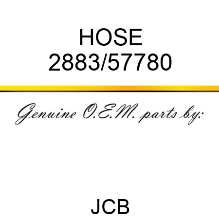 HOSE 2883/57780
