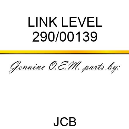 LINK LEVEL 290/00139