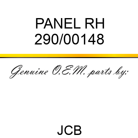 PANEL RH 290/00148