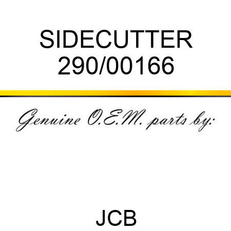 SIDECUTTER 290/00166