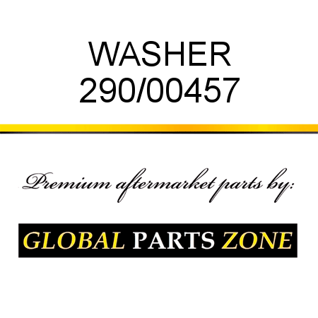 WASHER 290/00457