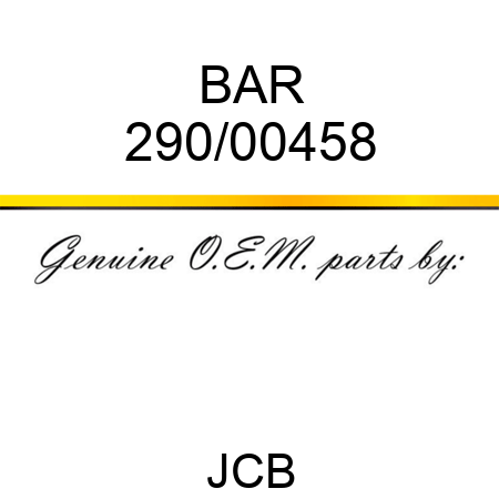BAR 290/00458