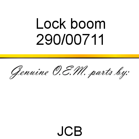 Lock, boom 290/00711