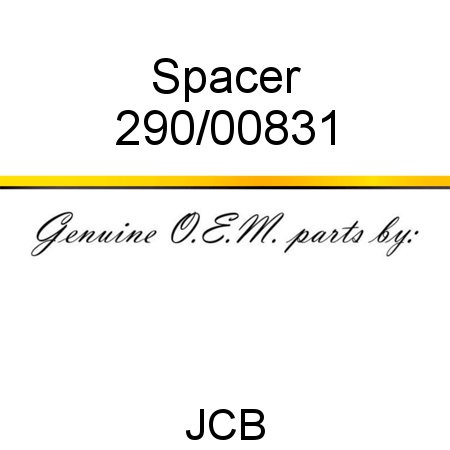 Spacer 290/00831