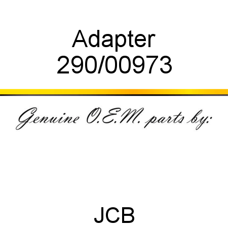 Adapter 290/00973