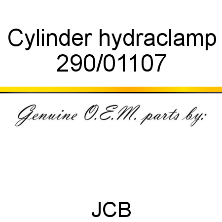 Cylinder, hydraclamp 290/01107