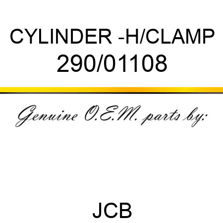 CYLINDER -H/CLAMP 290/01108