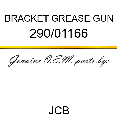 BRACKET GREASE GUN 290/01166