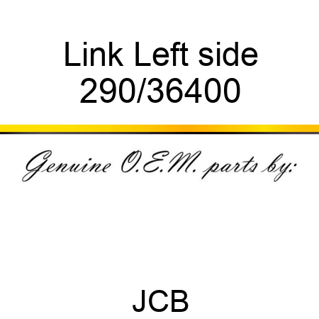 Link Left side 290/36400