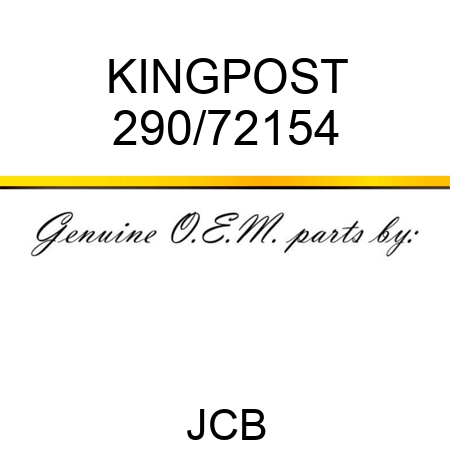 KINGPOST 290/72154