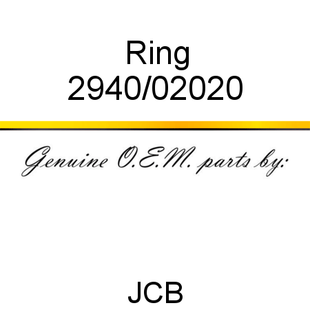 Ring 2940/02020